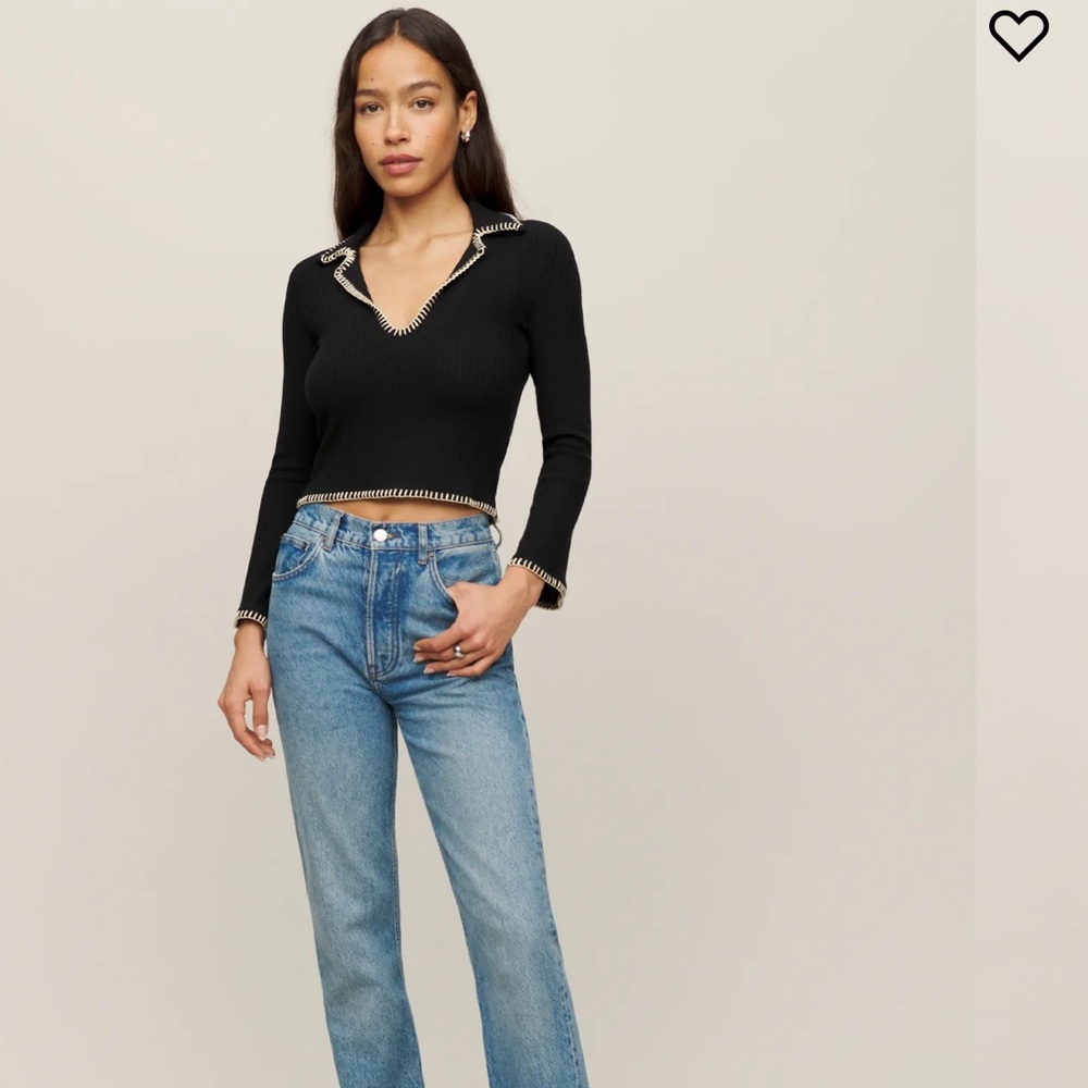 Reformation Nolen Knit Top